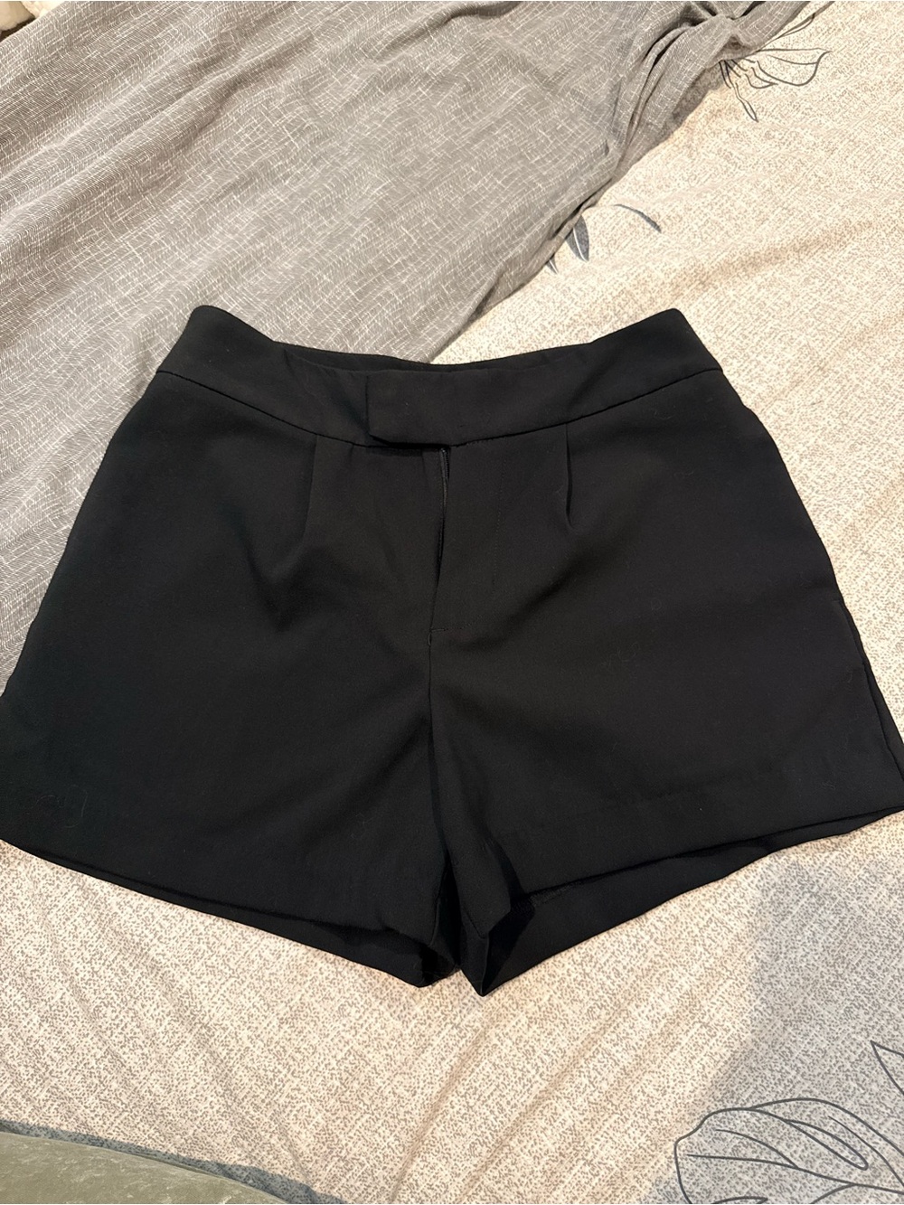 a new day Black High-Waist Tailored Shorts